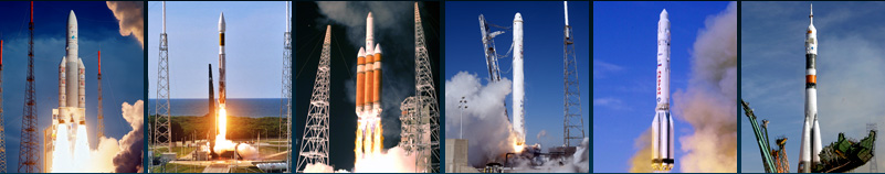 Some of today's active launch vehicles.